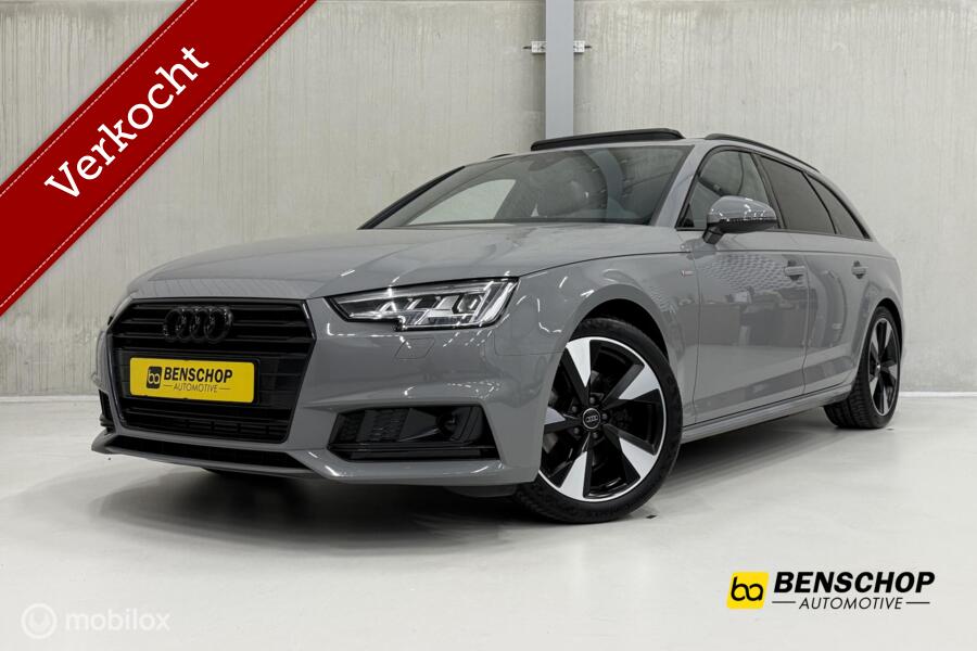 Audi A4 Avant 2.0 TFSI 3x S-line Nardo Grey Panodak Navi Carplay Virtual B&O Matrix LED ACC