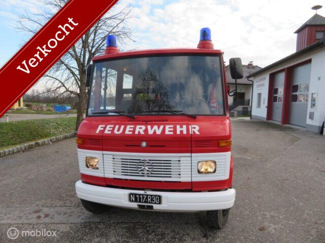 Mercedes 613 diesel 12 duizend kilometer brandweer camper