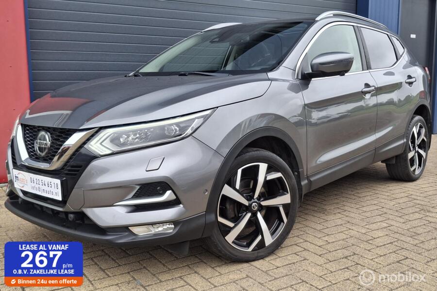 Nissan Qashqai 1.3 DIG-T Tekna,Pano,Trekhaak,camera