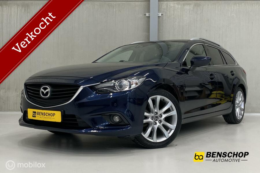 Mazda 6 Sportbreak 2.0HP GT-M Leer Navi Bose Trekhaak Camera