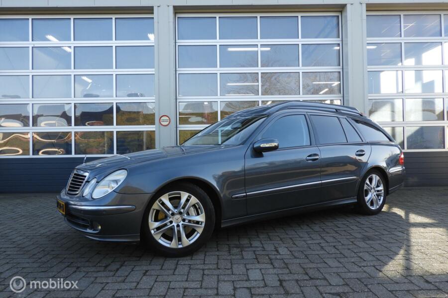 Mercedes E-klasse Combi 320 CDI V6 Grijs Kenteken , Youngtimer