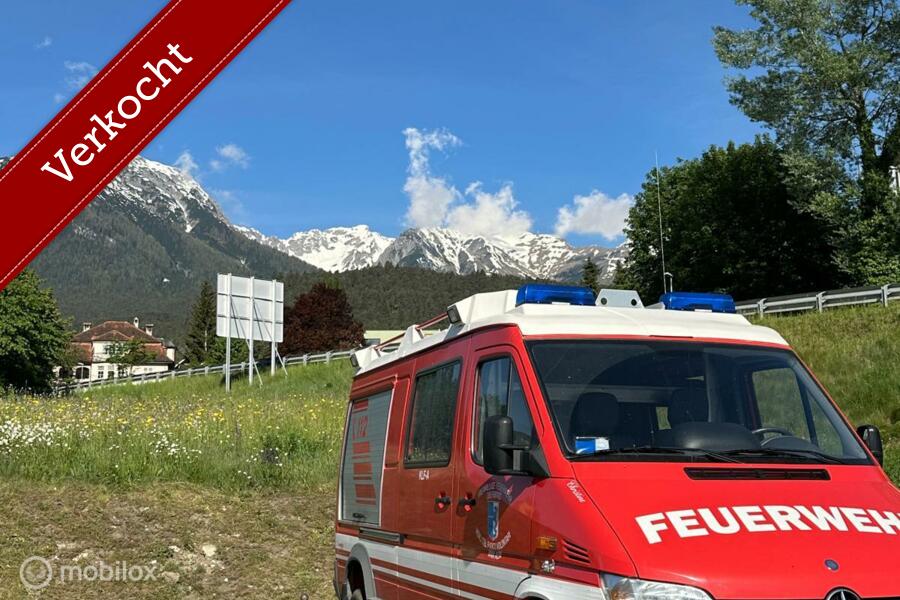 Mercedes Sprinter 416cdi  4x4  Brandweer 8.115 km perfect