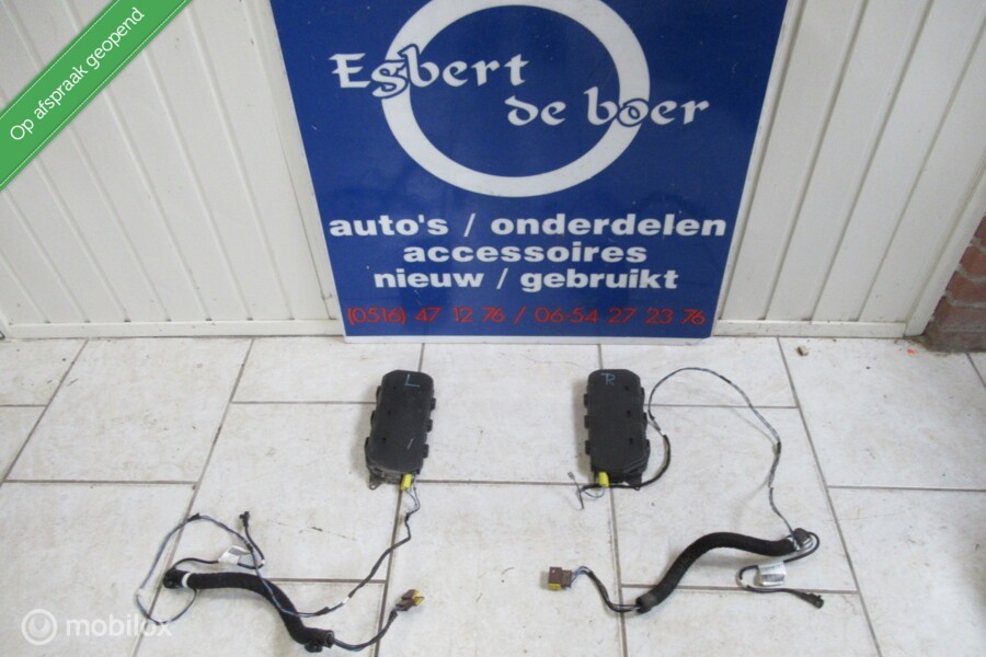 Airbagset in voorstoel Trafic Vivaro Primastar bj '01 tm '14