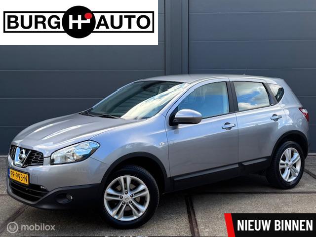 Nissan Qashqai 1.6 Acenta - ECC - CRUISE CONTROLE - CAMERA - NAVI - BLUETOOTH - LM VELGEN - EL. RAMEN VOOR + ACHTER - EL. INKLAPBARE BUITENSPIEGELS - NIEUWE APK T/M 08-10-2026 -