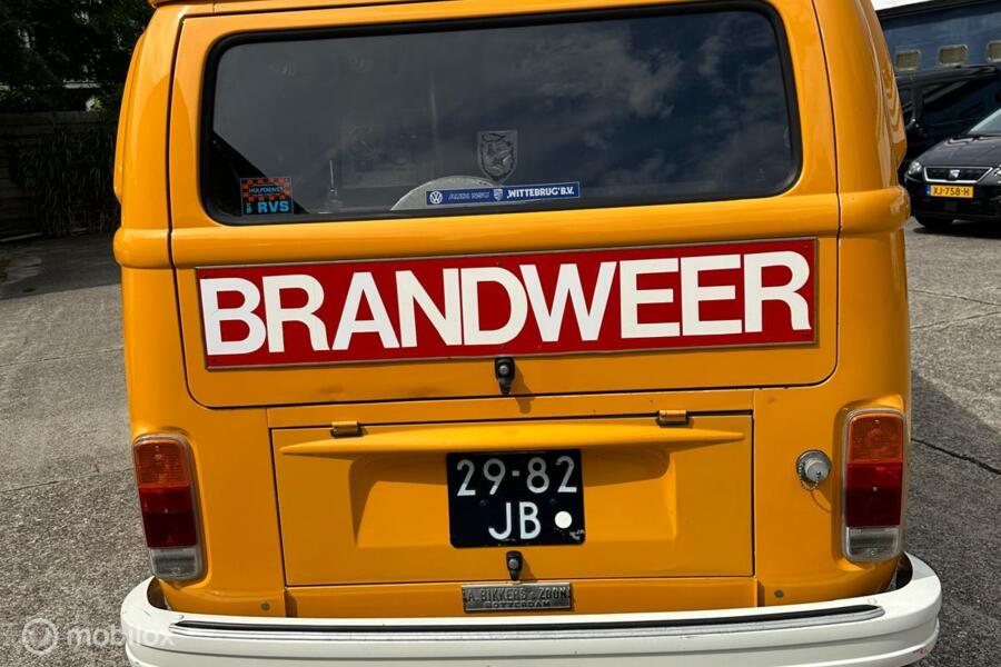 VW T2 1975 6.795 kilometer 1eigenaar Volkswagen T2 Brandweer