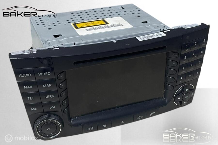 Navigatiesysteem Mercedes-Benz E W211 S211 Radio/CD/DVD/GPS