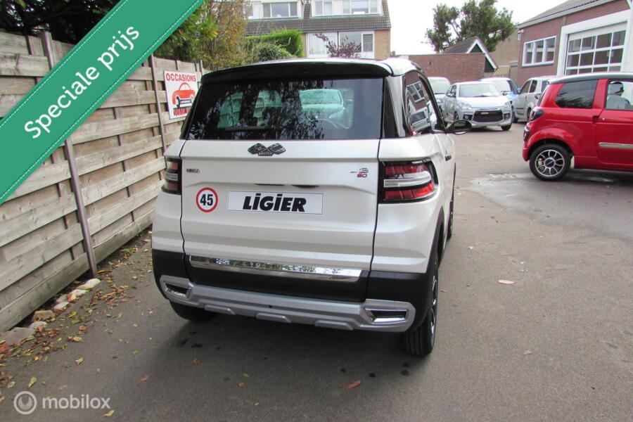 Ligier Brommobiel JS60 Chic airco stuurbekr nieuw