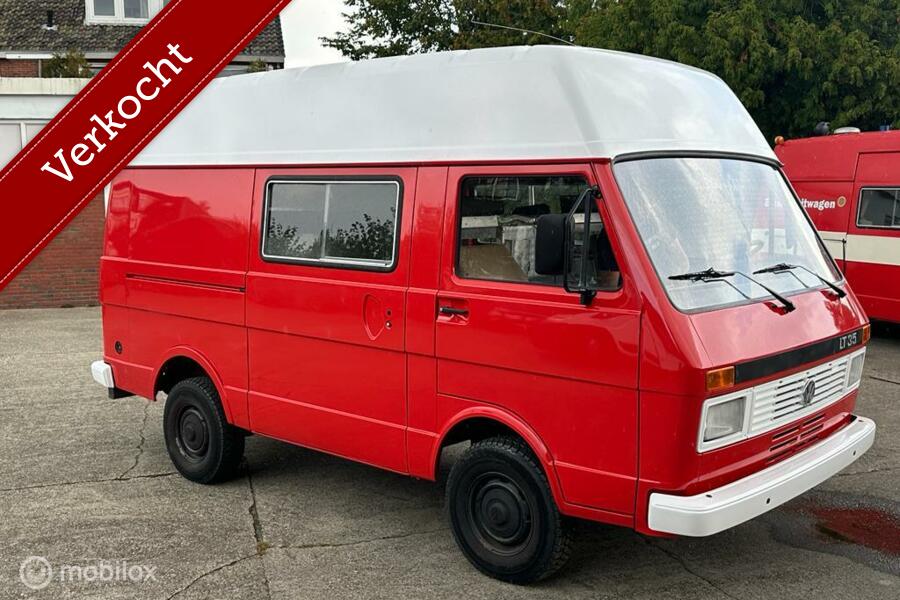 Volkswagen LT 35 Hoogdak Benzine sper brandweer