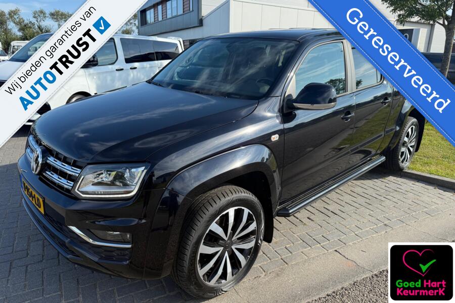 Volkswagen Amarok 3.0 TDI 4Motion  Highline V6 320Pk Dubbele Cabine XL  AVENTURA LUCHTVERING STANDKACHEL Grijs Kenteken
