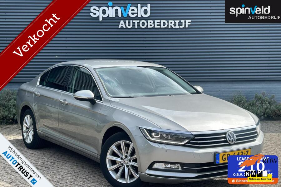 Volkswagen Passat 1.4 TSI ACT Highline BJ'15 NAP NL 1ste eig. DEALER OND