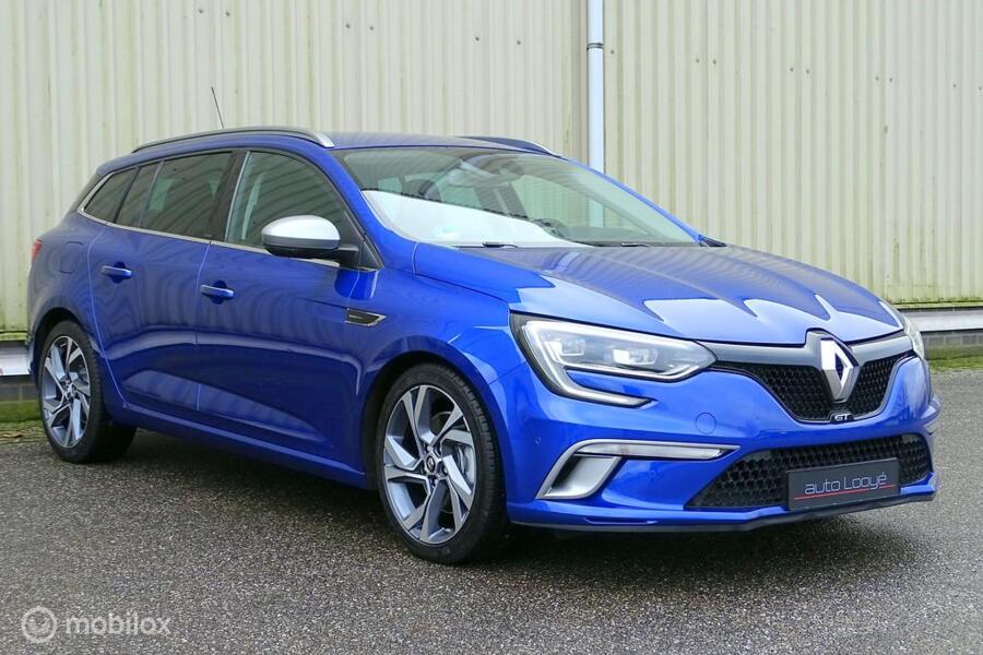 Renault Megane Estate 1.6 TCe GT 205 PK, aut., org. NL, 18 inch, groot onderh. uitgev.