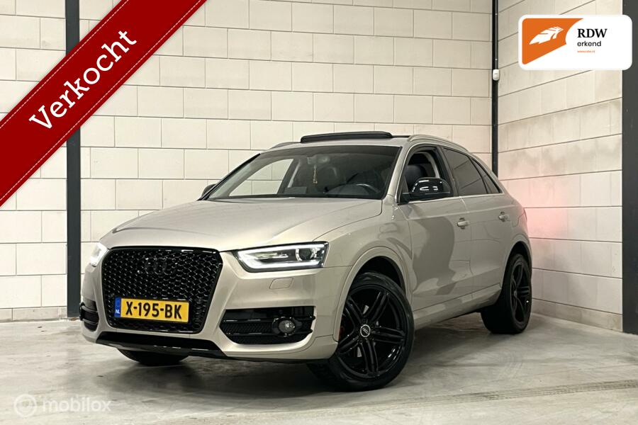 Audi Q3 2.0 TFSI Quattro 211pk S-Line PANO NAV STOELV TREKHK