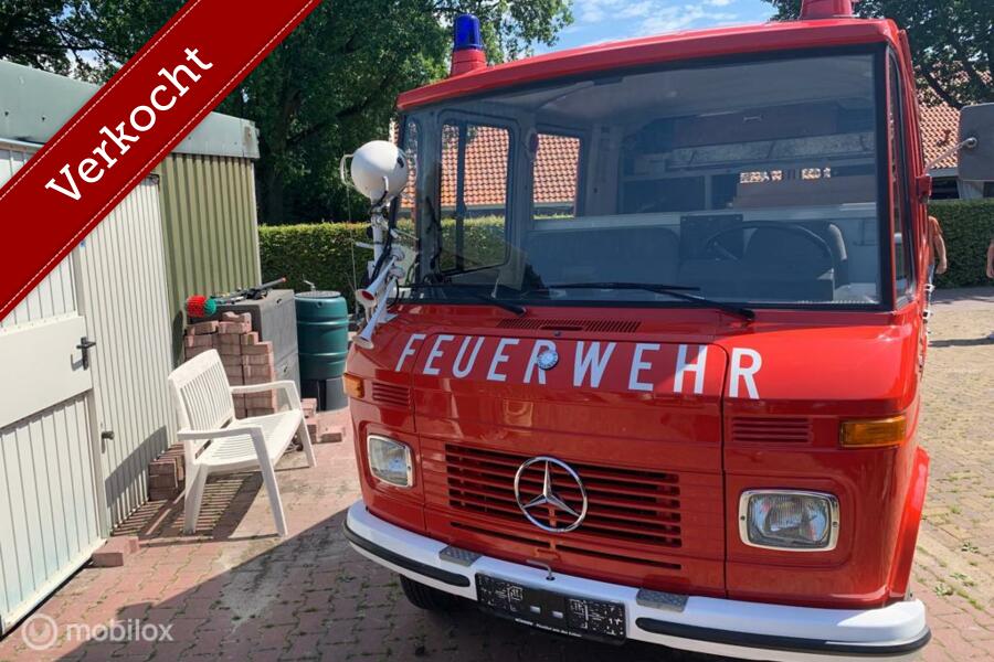 Mercedes 409 Brandweer Camper 15620 KM  perfect