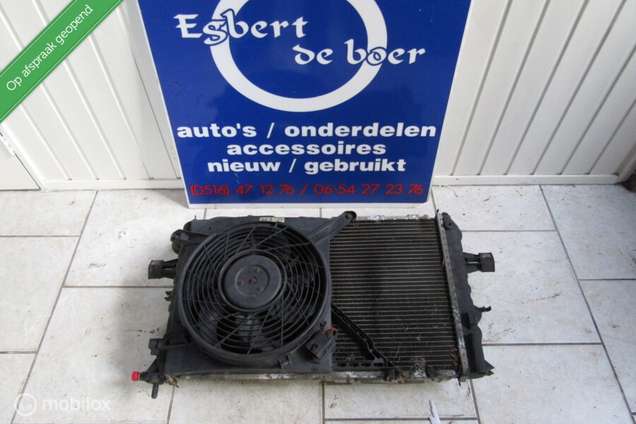Radiateur + vin + huis Opel Astra G 1,7 DTI, bj '98 tm '03