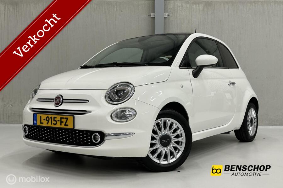 Fiat 500 1.2 Lounge Panodak PDC Climate Standkachel Xenon LED
