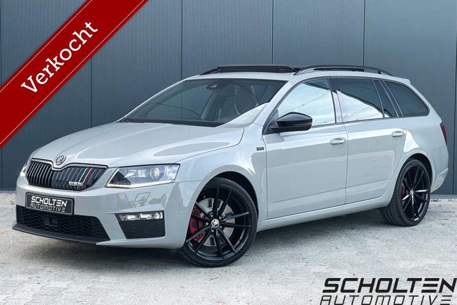 Skoda Octavia Combi 2.0 TSI RS DSG Pano Canton Leder 350PK Navi DAB
