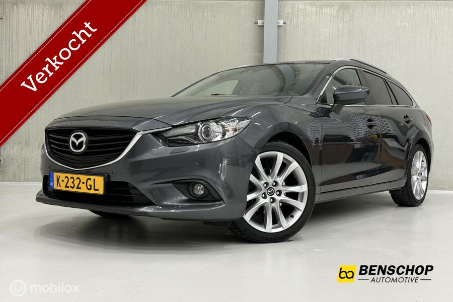 Mazda 6 Sportbreak 2.0HP GT-M Leer Navi Bose Camera Cruise