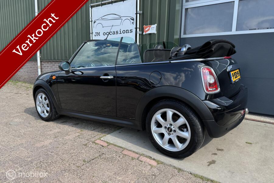 Mini Cabrio 1.6 Cooper|Airco|Leder|Cruise|Lm velgen|PDC|