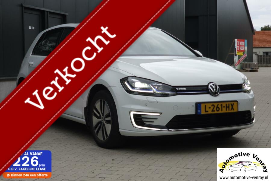Volkswagen e-Golf Nw.St Virt. Dash | LED | AVILOO Accu-cert