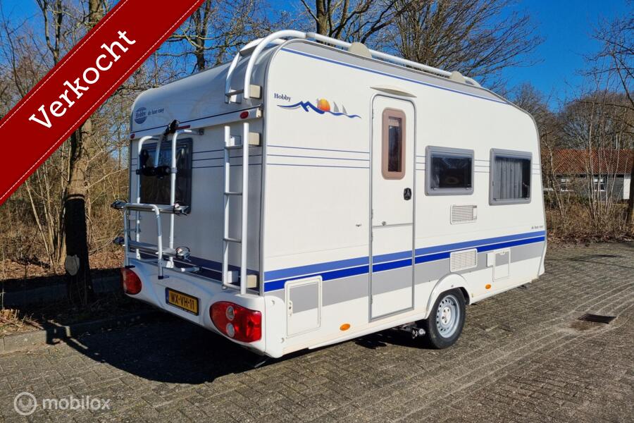 HOBBY 400SF DE LUXE EASY 2007 MOVER,VOORTENT,BOILER,VASTBED