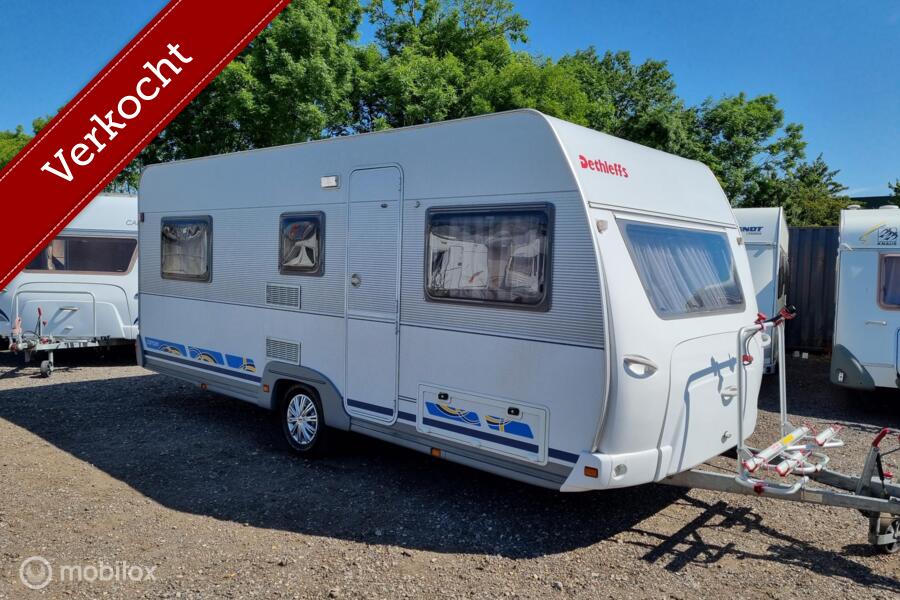 DETHLEFFS 510 TK STAPELBED,RONDZIT,BOILER,VOORTENT,LUIFEL