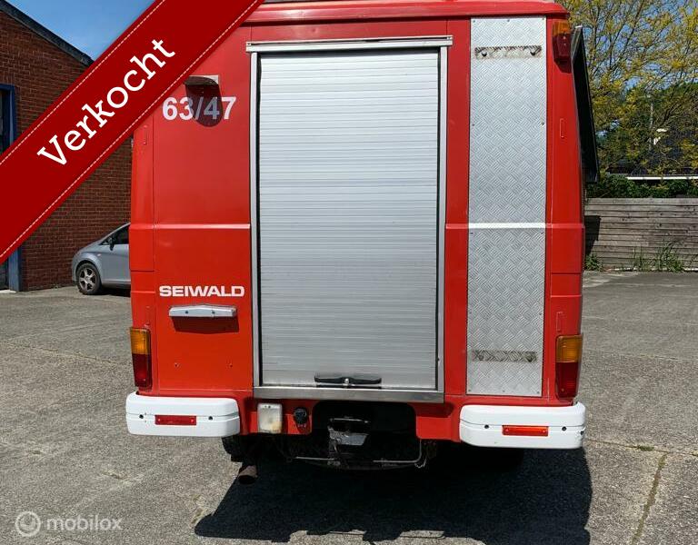Mercedes 613 diesel 31.500 km in topstaat, brandweer camper