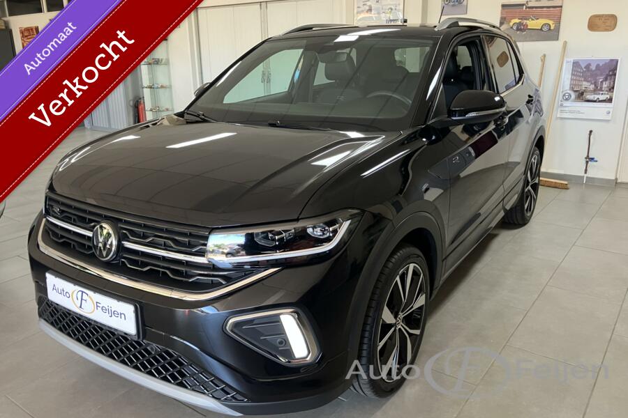 Volkswagen T-CROSS  TSI DSG 1.0 TSI 2X R-LINE NAVIGATIE CAMERA PDC + PARKPILOT DIGITAL COCKPIT IQ-LIGHT 18 INCH LICHTMETAAL CLIMA ECC  ACC CRUISE  ZWARTE HEMEL  LANE ASSIST ISOFIX