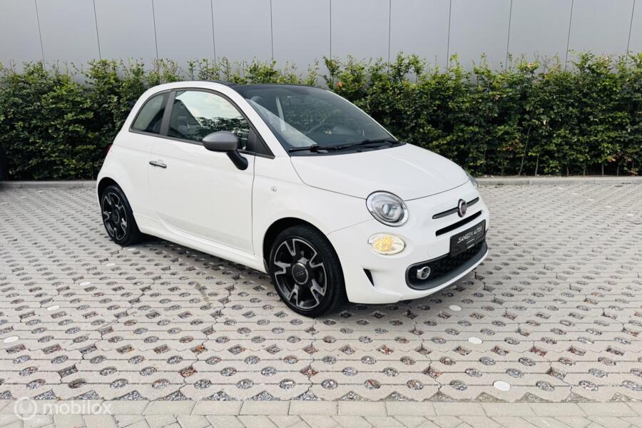Fiat 500 C 0.9 TwinAir Turbo Sport Cabrio Leer Navi 16 inch