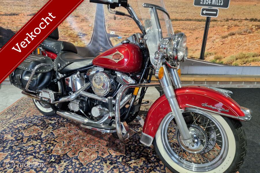 VERKOCHT Harley Davidson Heritage CLASSIC EVO 1340 FLSTC