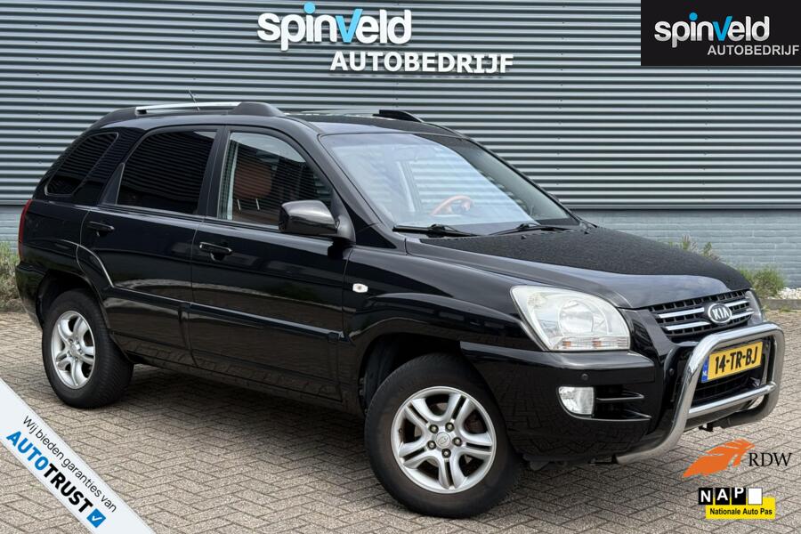 Kia Sportage 2.0 CVVT M-bition Bj`07 NAP NL Climate Cruise Trekhaak