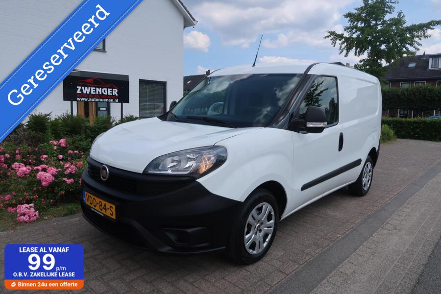 Fiat Doblò Cargo 1.6 MJ 105pk MARGE|NAVIGATIE|TREKHAAK|3-ZITS|CRUISECONTROL|BLUETOOTH|AIRCO