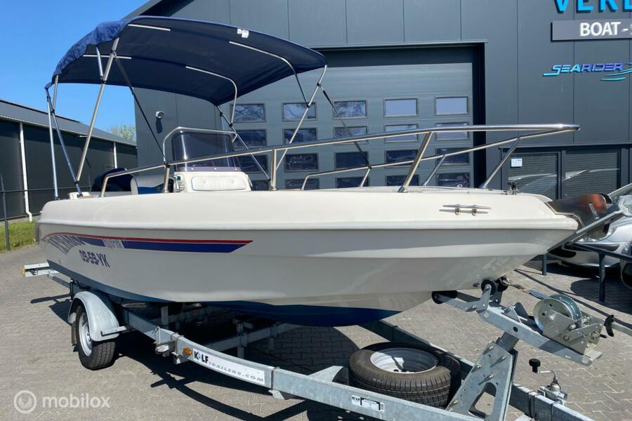 Aquamar Samoa 19FT /580x225/ 90 pk Motor /Ruime console boot