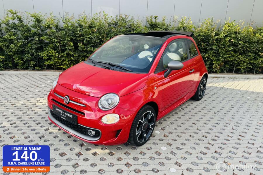 Fiat 500 Cabrio 1.2 Sport Nav 16inch DAB PDC Beats Leer