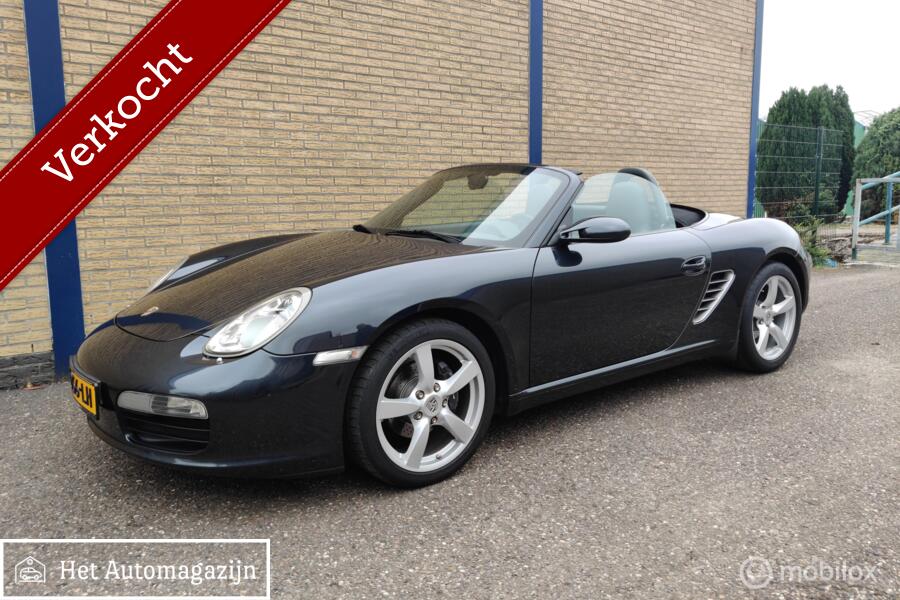 Porsche Boxster 2.7/Porsche approved bij 131k. km/Atlas Grau
