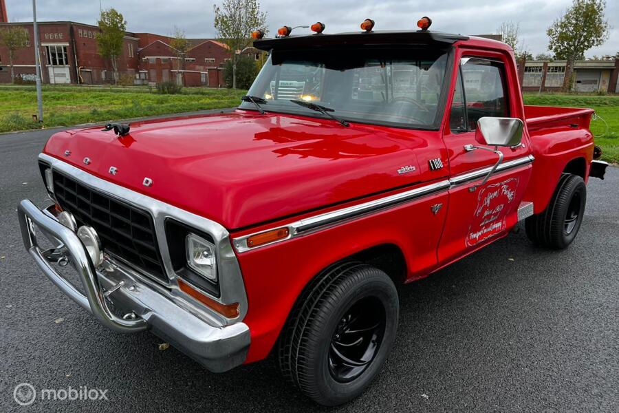 Ford F100 F-100 V8 351 Shortbed Stepside 1976 Belastingvrij!