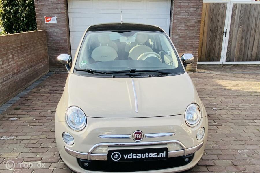 Fiat 500 0.9 TwinAir Lounge/automaat/panaramadak/klima/pdc