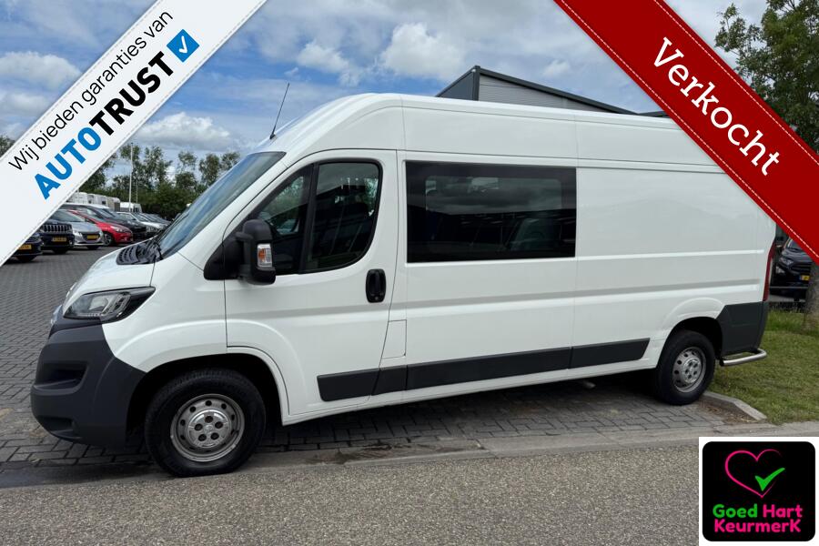 Peugeot Boxer Bestel 335 2.0 BlueHDI L3H2 Pro 7 PERS. Dubb.Cabine