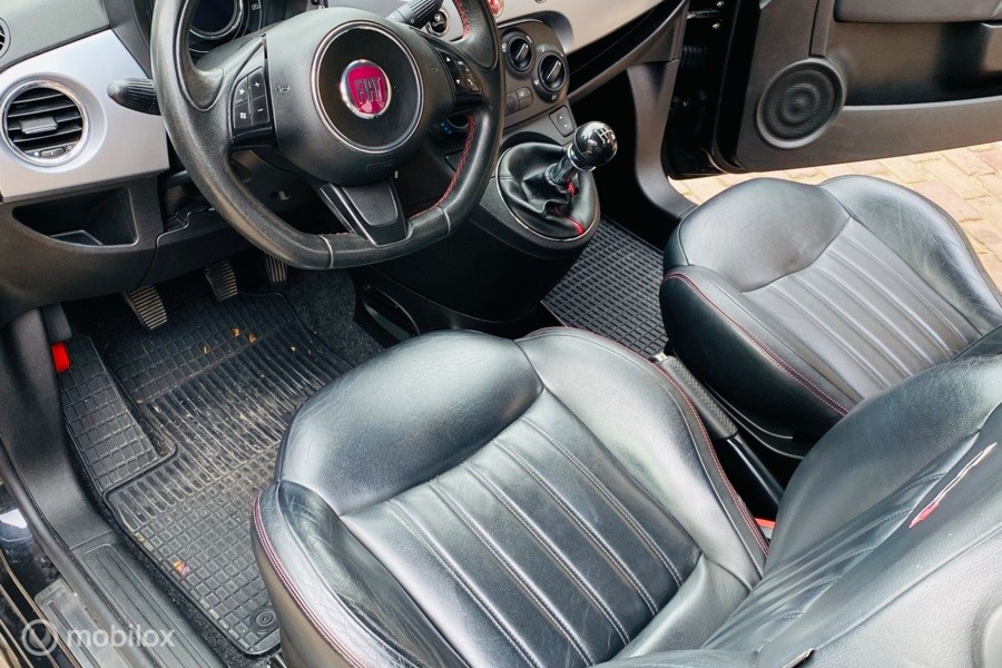 Fiat 500 S 1.2 Sport/leer/ airco / 16 inch