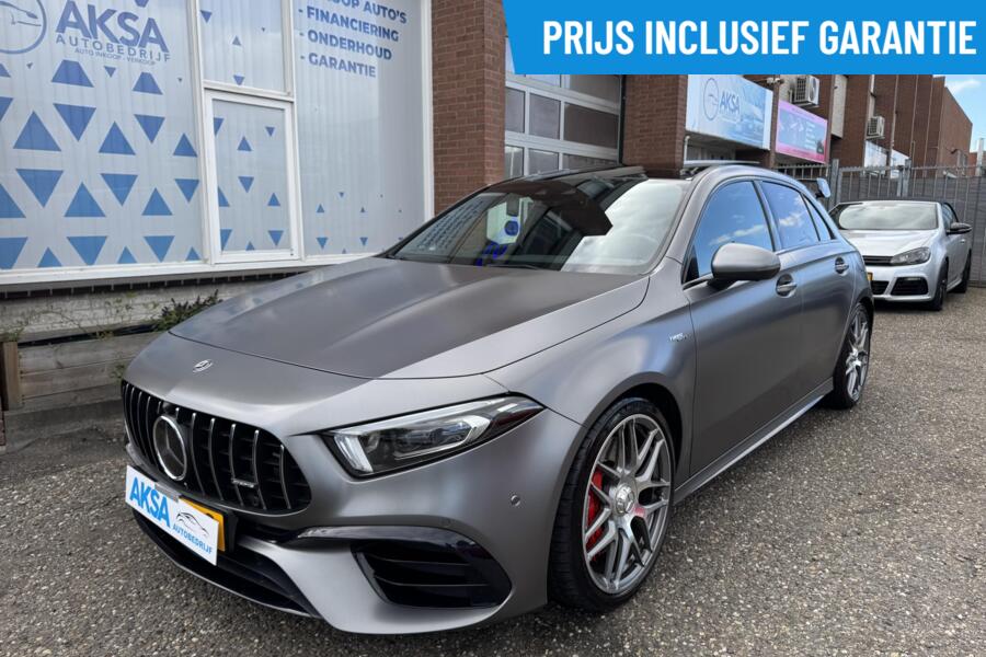 Mercedes A-klasse AMG 45 S 4MATIC+ Edition 1 421pk Fabrieksgarantie Pano Burmeister Memory Blindspot