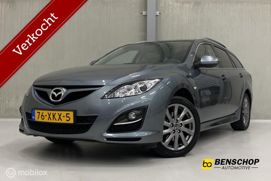 Mazda 6 Sportbreak 1.8 Exclu GT Trekhaak Cruise Airco NL Auto