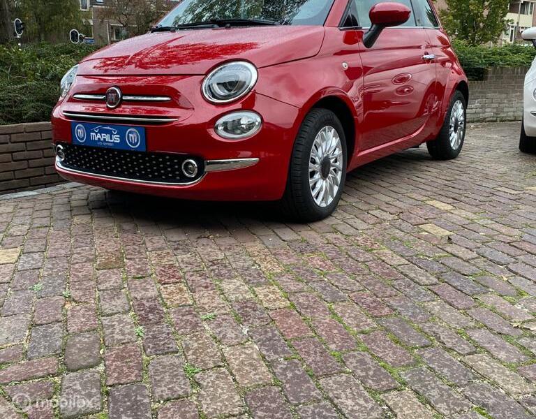 Fiat 500 1.2 lounge topconditie Panorama enz