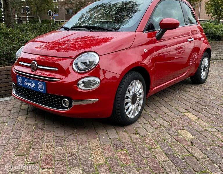 Fiat 500 1.2 lounge topconditie Panorama enz