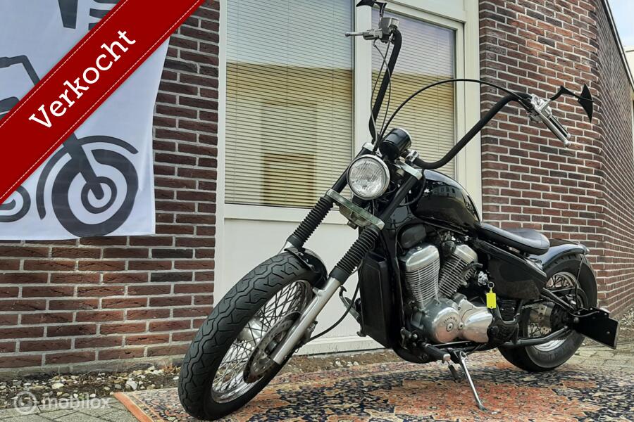 VERKOCHT BOBBER Honda VT 600 shadow CHOPPER vlx vt600