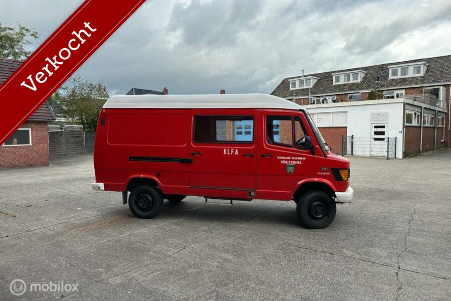 Mercedes 310 4x4 hoogdak sperren 47500 km