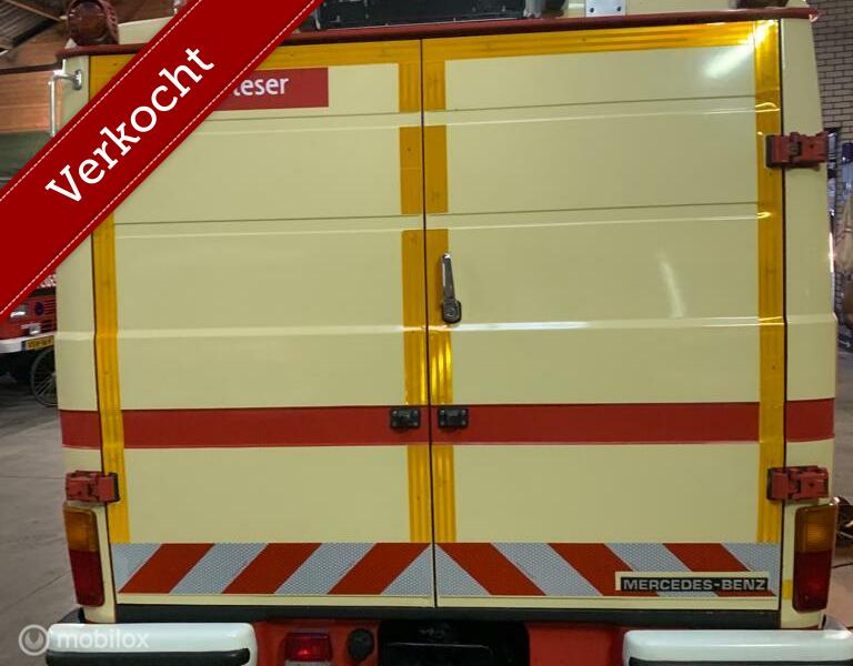 Mercedes 409 Brandweer 34.000 km Prachtig Camper