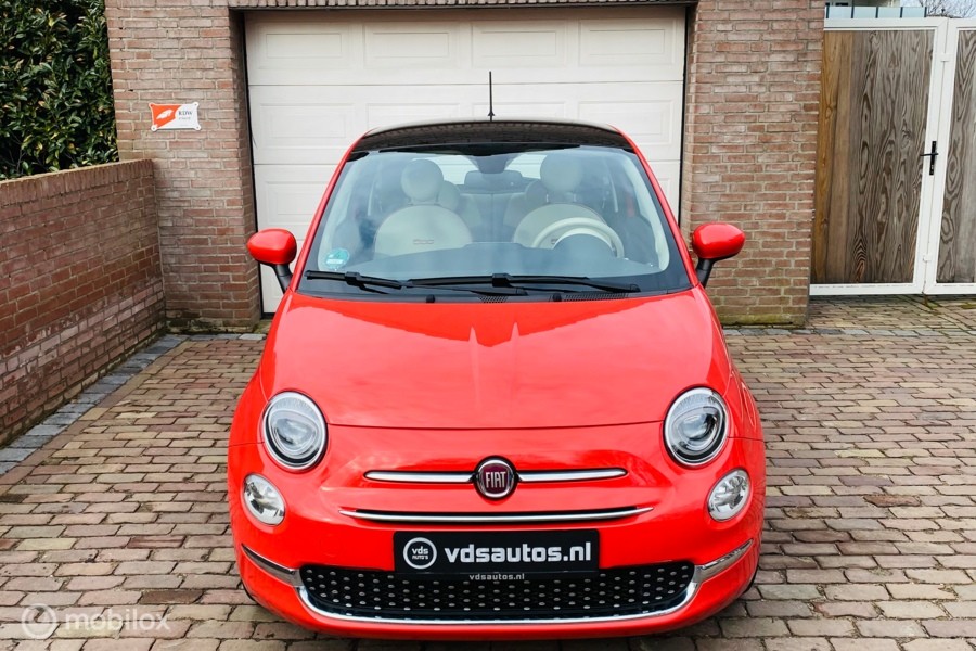 Fiat 500 1.2 Lounge/Pano/Airco/PDC