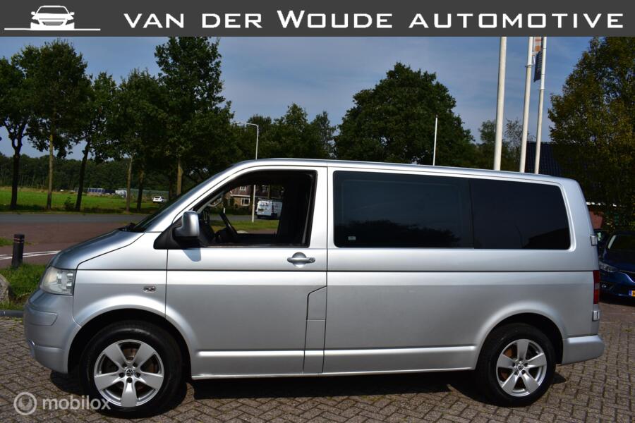 Volkswagen Transporter 2.5 TDI 04 DC|Airco|Cruise|NAP|T.haak