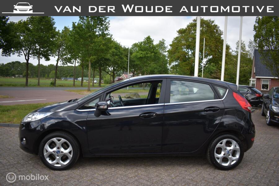 Ford Fiesta 1.25 Titanium 5DRS, '09 Clima|Cruise|LM wielen!