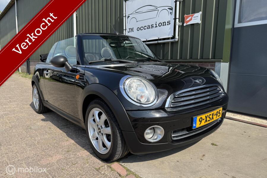 Mini Cabrio 1.6 Cooper|Airco|Leder|Cruise|Lm velgen|PDC|