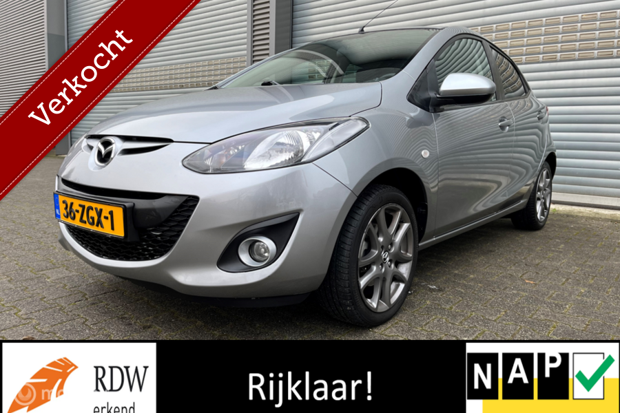 Mazda 2 1.3 Navigator GT*Airco*Stoelverwrm*Navi*Trekh*Dealer